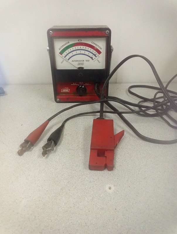 Vintage Alternator Testor Amtron Amtest