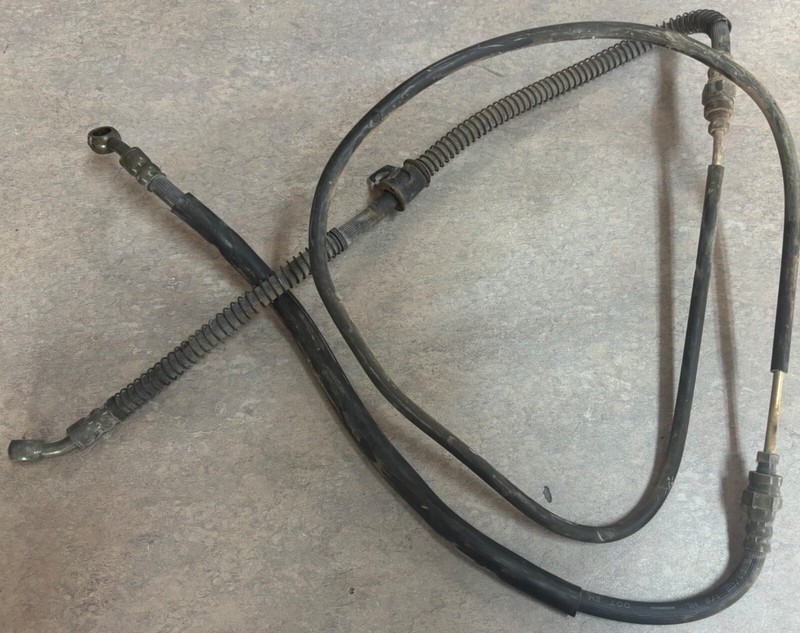 2008 Jonway 150CC 150 CC Scooter Rear Brake Fluid Caliper Line Hose Back 2007 Z1