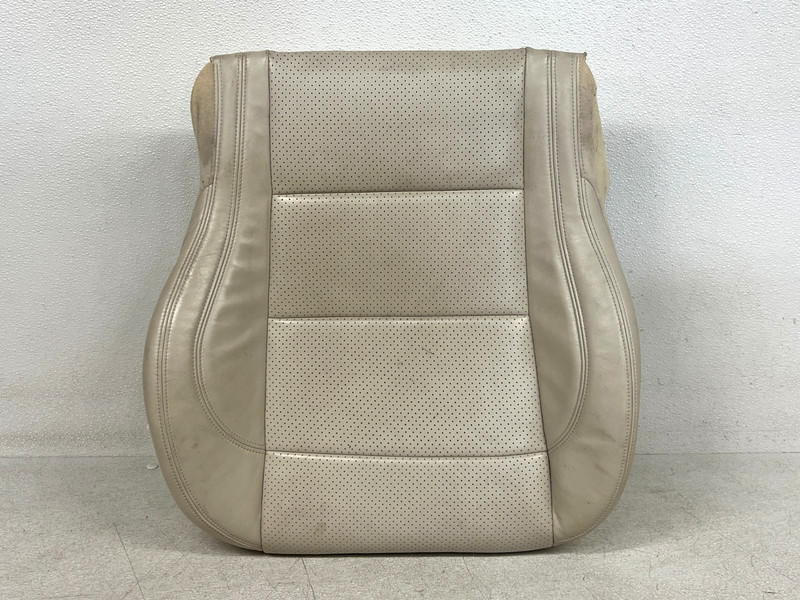 ⭐2010-2015 JAGUAR XK FRONT RIGHT PASS LOWER SEAT CUSHION BEIGE OEM LOT2662
