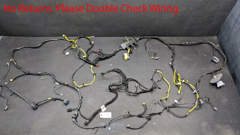 Body Floor Wiring Harness 2021 Chevrolet Spark 42716528 X