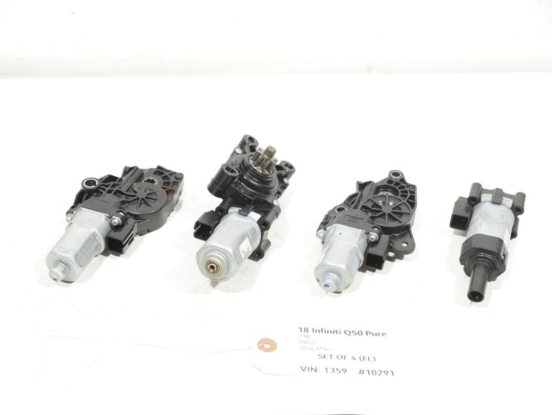 14-20 INFINITI Q50 Front LEFT RRIVER Seat Frame Power Adjustment Motor OEM SET 4