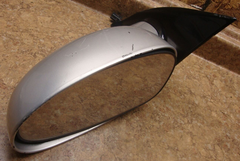 2002 Saturn SC2 SC 2 S Left Front Driver Side Mirror Rear View Silver Auto LH 02
