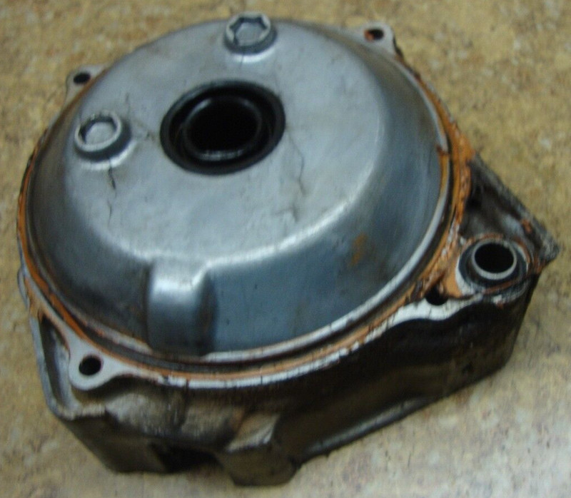 1981 Honda ATC 200 3 Wheeler Engine Stator Coil Generator Magneto Cover Casing
