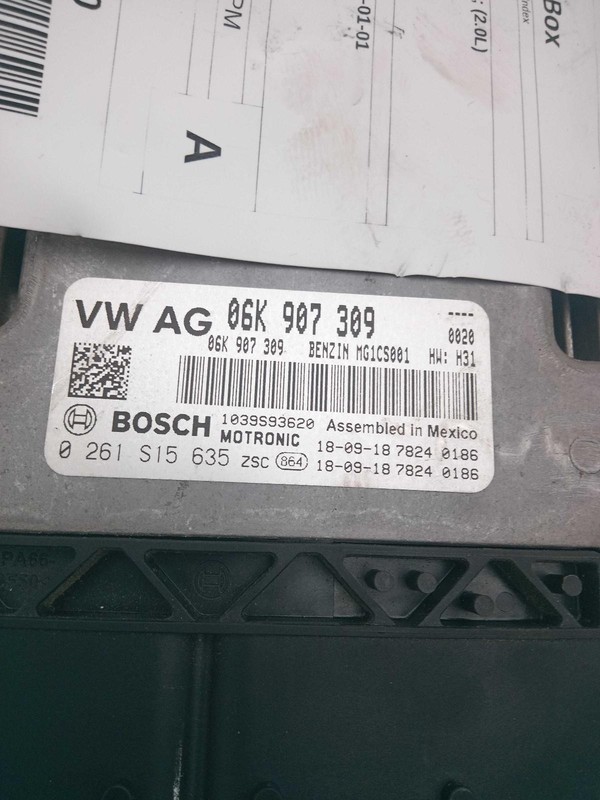 2019 Volkswagen Passat Engine Control Module ECM 2.0L OEM 106K Miles