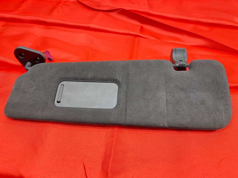 12-19 BMW F06 F13 640 650 M6 Left Upper Sun Visor Shade Alcantara Black OEM✅