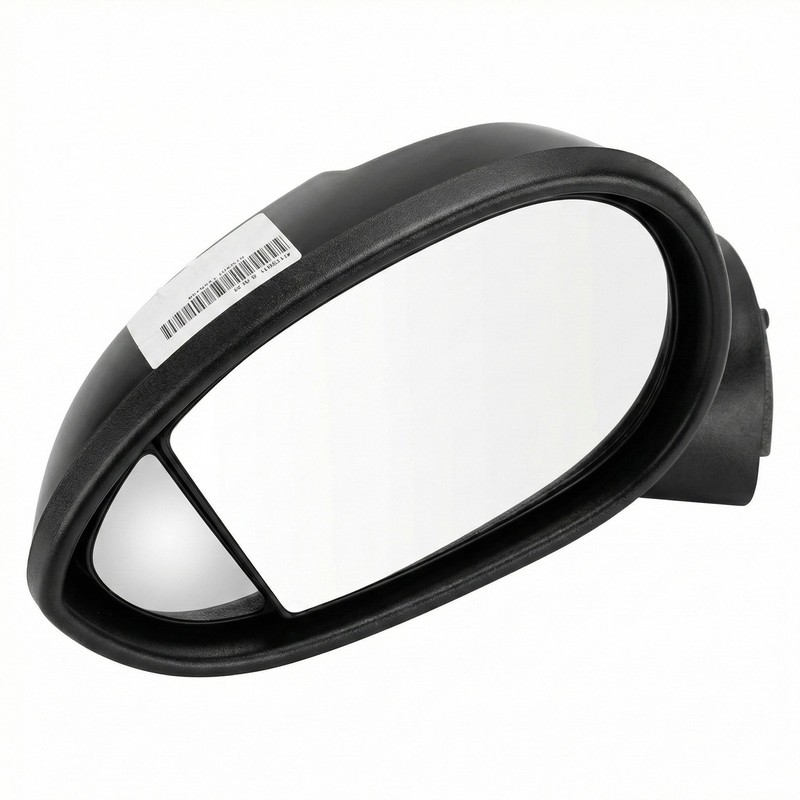 13-17 Fiat 500 Driver Door Mirror 68087589AA Exterior w/ Blind Spot Glass OEM