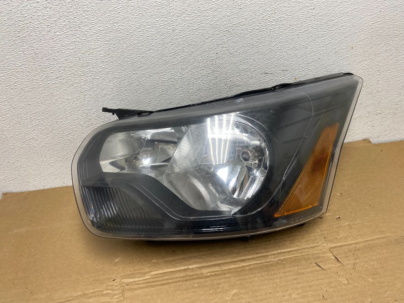 2015-2019 Ford Transit VAN Left Driver LH Halogen Black Headlight Oem AD3874 DW