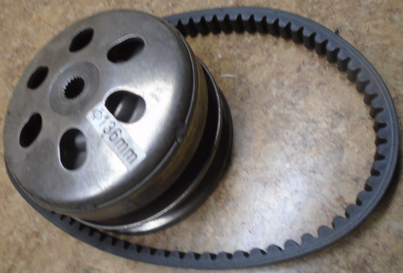 2009 Schwinn Guangzhou Newport 150 CC Scooter Clutch Plates Housing Belt Engine