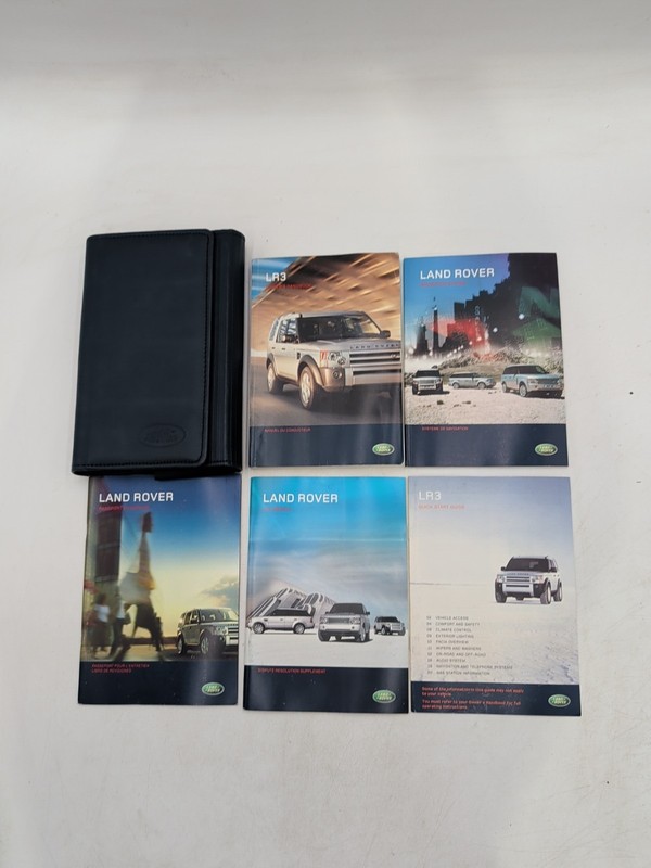 2008 LAND ROVER LR3 OWNERS MANUAL NAVIGATION HSE SE SPORT