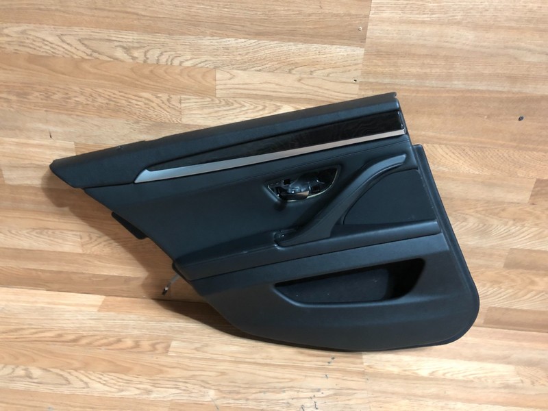 BMW OEM F10 528 535 550 M5 REAR DRIVER SIDE INTERIOR DOOR PANEL 2011-2016
