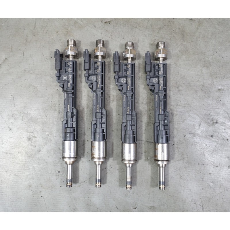2011-2013 BMW 335i 535i X5 35i N55 EU5 Direct Fuel Injectors Set of 4 OEM