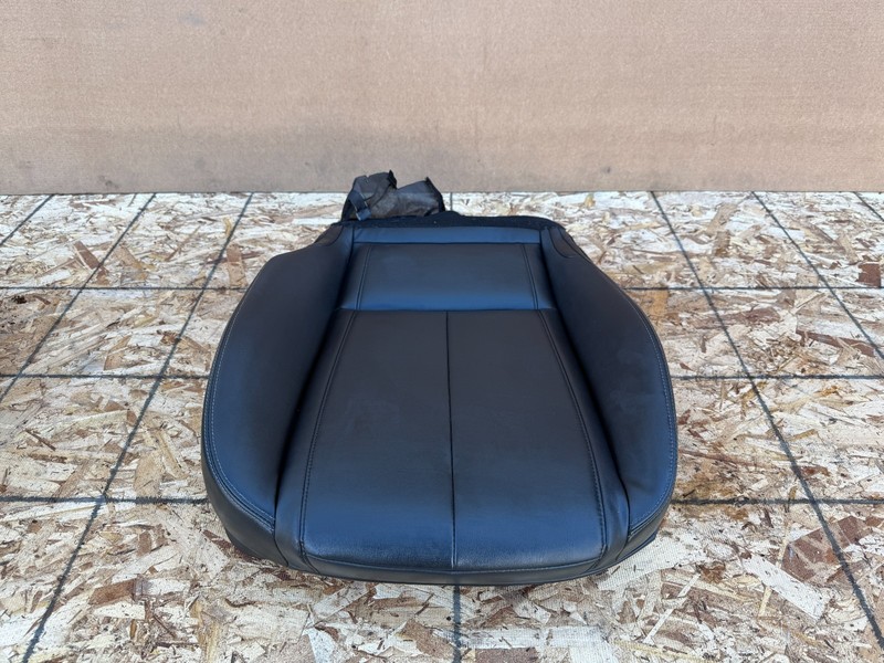 INFINITI Q60 2017-2022 OEM FRONT RIGHT PASSENGER LOWER SEAT SKIN LEATHER BLACK