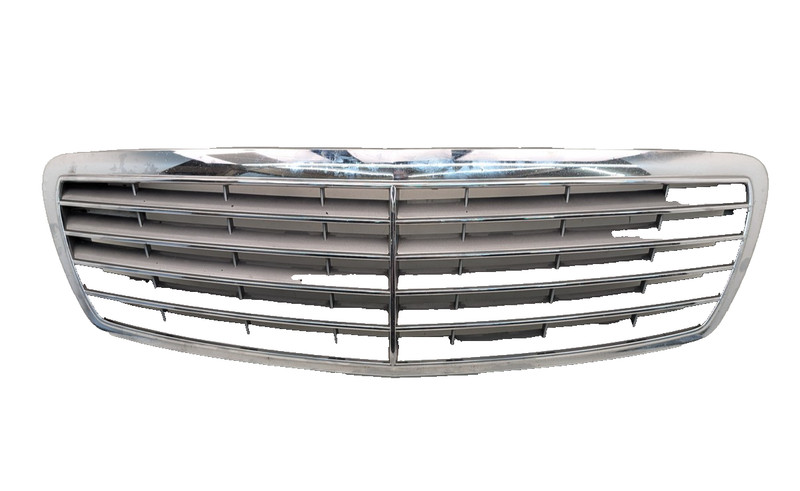 03-08 Mercedes W211 E-Class Front Upper Grille Chrome OEM 2118800383