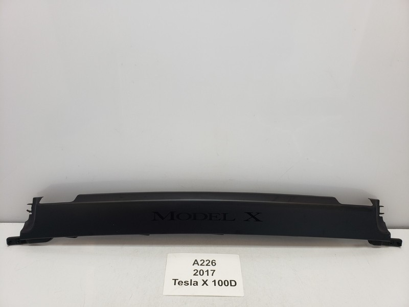 ✅16-20 OEM Tesla Model X Rear Right Passenger Side Falcon Door Top Trim Panel