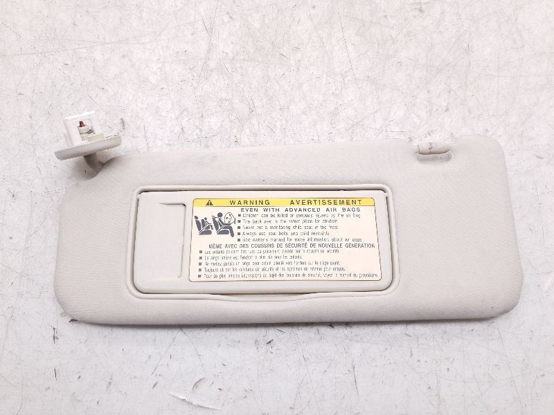 10-15 LEXUS IS250 DRIVER LEFT SUN VISOR ILLUMINATED TAN-LA01 74320-53280-A0