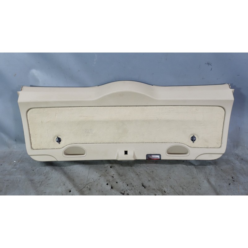 Damaged 06-10 BMW E61 5-Series Touring Wagon Trunk Hatch Trim Panel Beige OEM