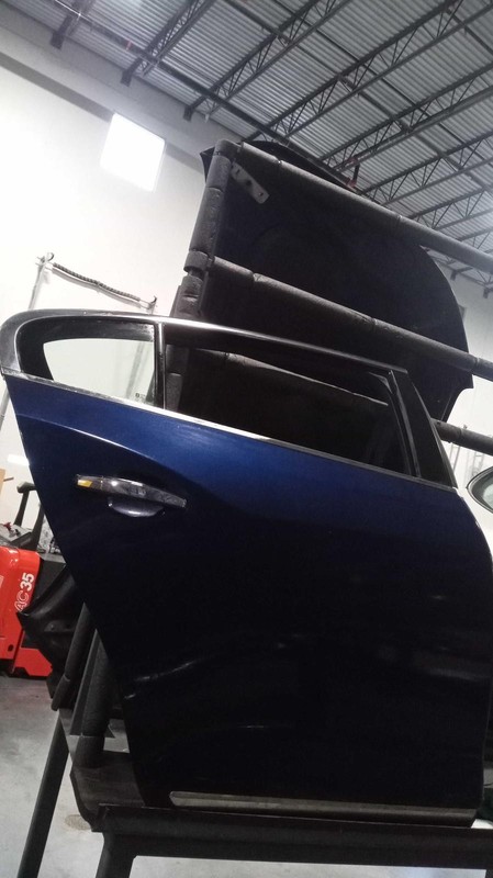2010 Buick LaCrosse Rear Right Door Blue OEM 397991 168K Miles