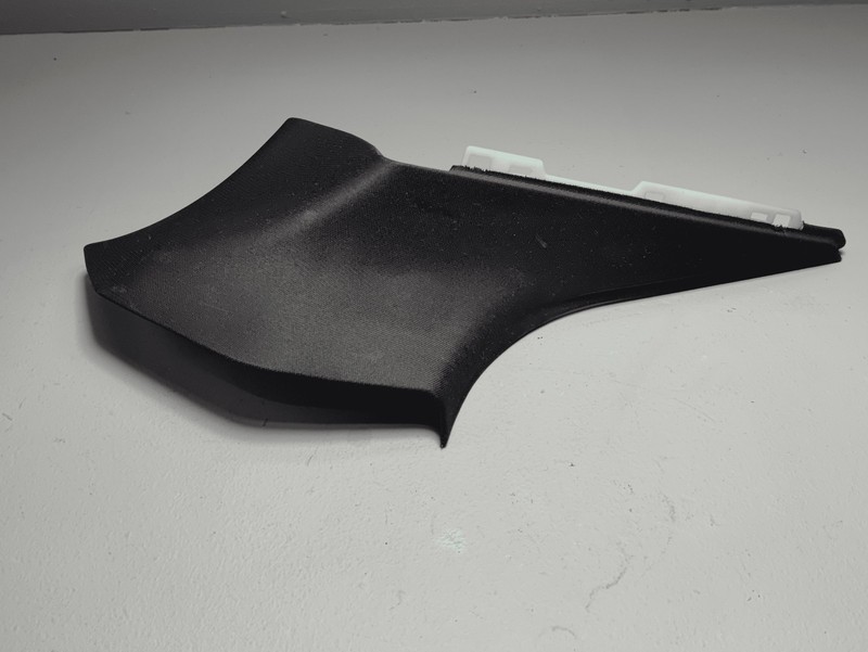 12-20 Tesla Model S Rear Driver Side C Pillar Upper Quarter Trim Cover Panel OEM
