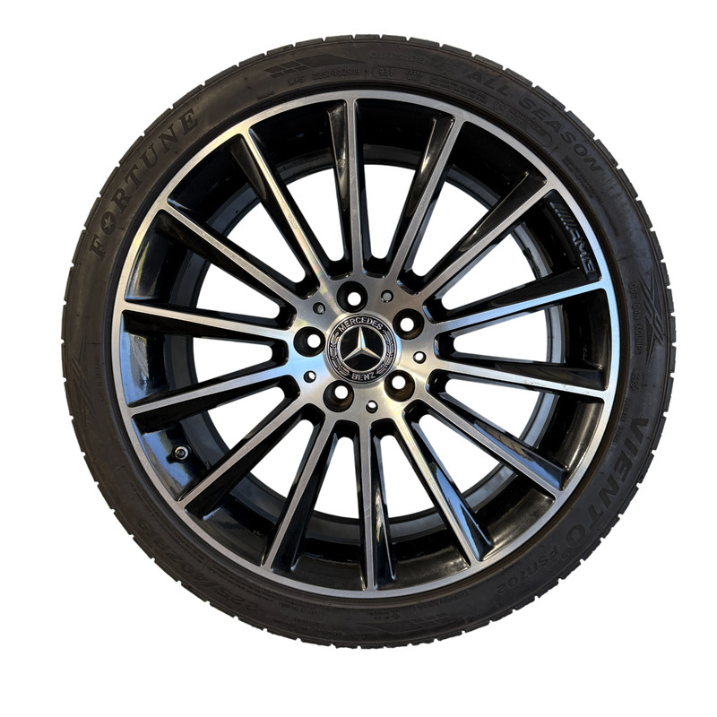 📌 2015 - 2023 MERCEDES-BENZ C450 AMG C 300 19X7.5 REAR WHEEL 2054011400 OEM
