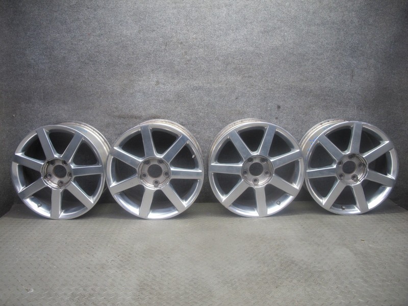 2004-2008 CADILLAC XLR R18 18" 7-SPOKE ALLOY WHEEL RIM 18X8J ET61 SET OF 4