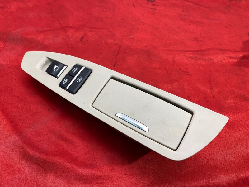 09-15 BMW F01 F02 7 Series Rear Right Side Window Control Switch Trim Beige OEM✅
