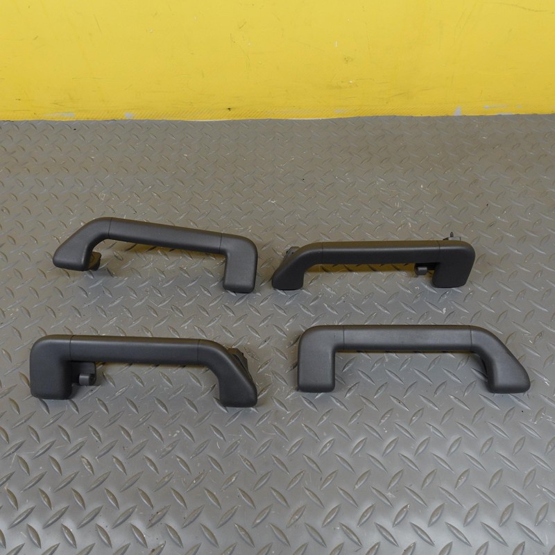 2015-2018 PORSCHE CAYENNE FRONT & REAR ROOF GRAB HANDLES TRIM SET OEM