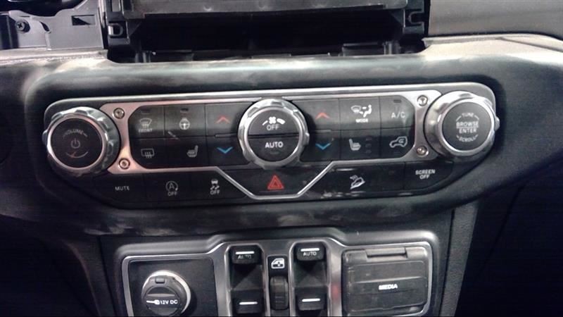 Temperature Control Automatic Temperature Control Fits 19-23 WRANGLER 3351076