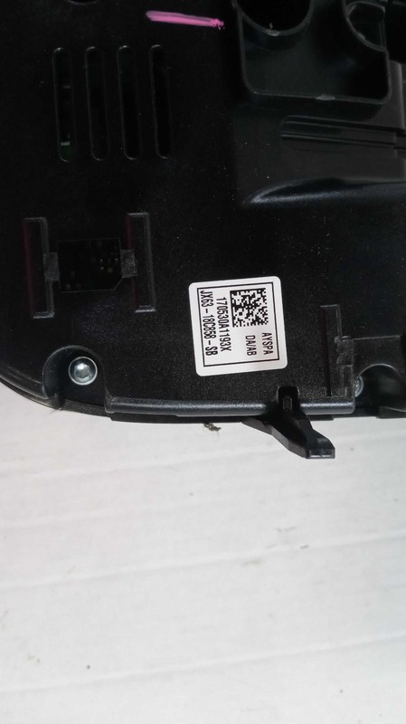 2018 Jaguar XE A/C Selector Switch OEM JX6318C858SB White 70K Miles