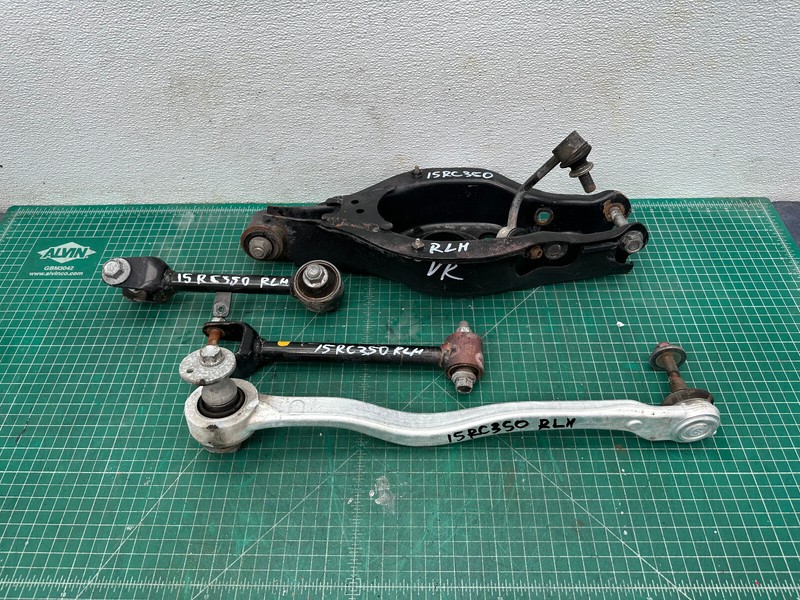 15-24 LEXUS RC300 RC350 REAR LEFT SUSPENSION CONTROL ARM SET OF 4 OEM