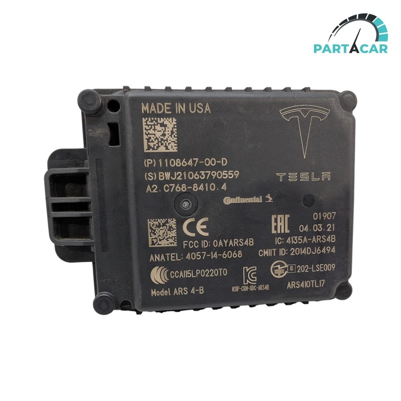 2017 2018 2019-2023 Tesla Model Y 3 MY M3 Front Radar Distance Sensor Module OEM