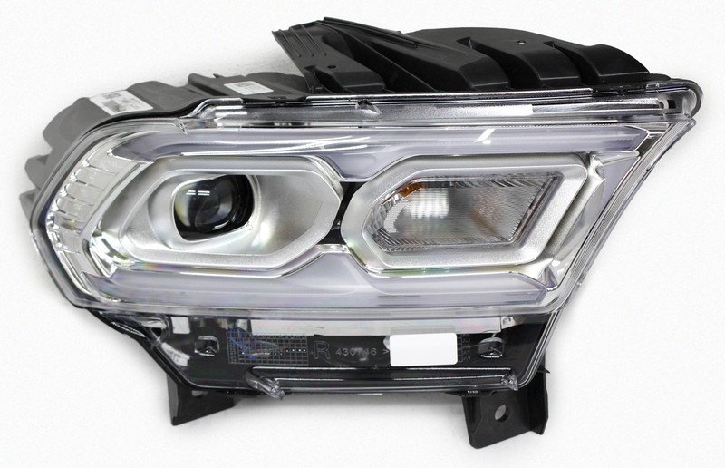 OEM Right Passenger Side LED Headlamp For Dodge Durango 68433776AF Chrome bezel