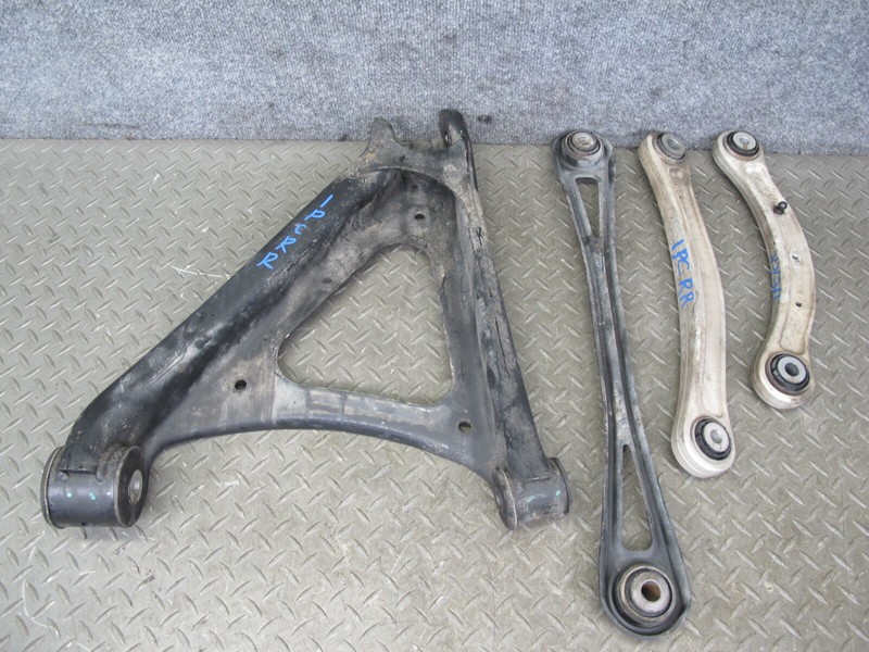 2003-2010 PORSCHE CAYENNE 957 REAR RIGHT SIDE UPPER & LOWER CONTROL ARM SET OF 4