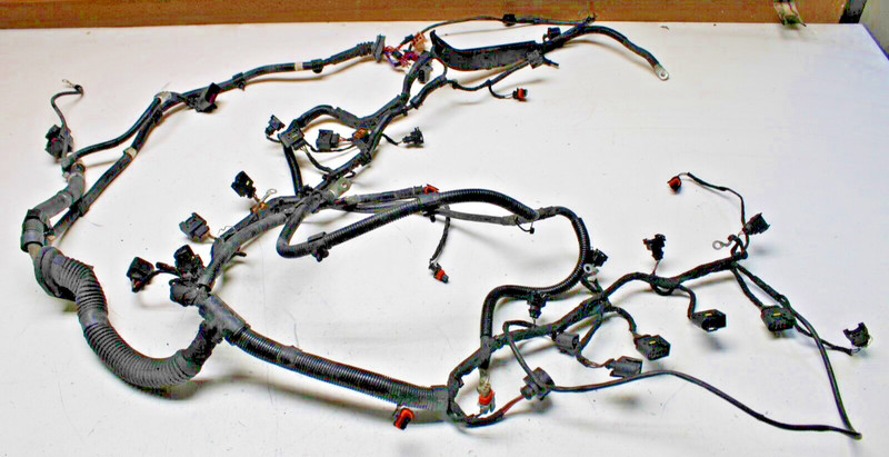 2006 PORSCHE CAYENNE (955) 4.5L M8 ENGINE WIRE WIRING HARNESS 94860700104