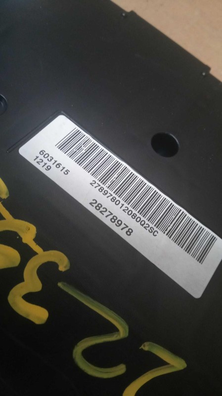 2012 Chevrolet Tahoe Speedometer Gauge Black OEM 126K Miles NJ25-22353-559733