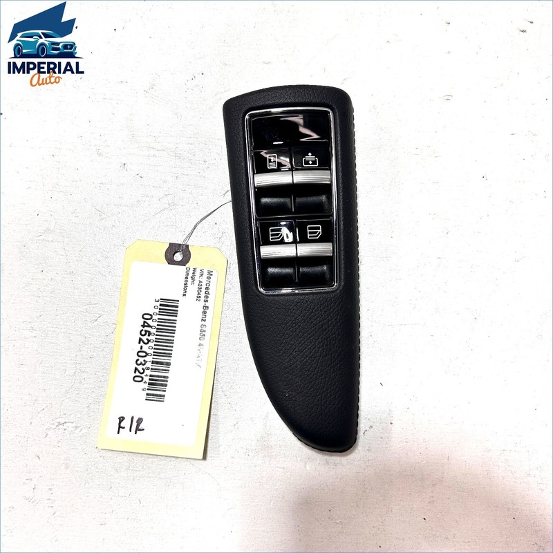 2009-2017 MERCEDES-BENZ S550 REAR RIGHT PASSENGER SIDE WINDOW CONTROL SWITCH OEM