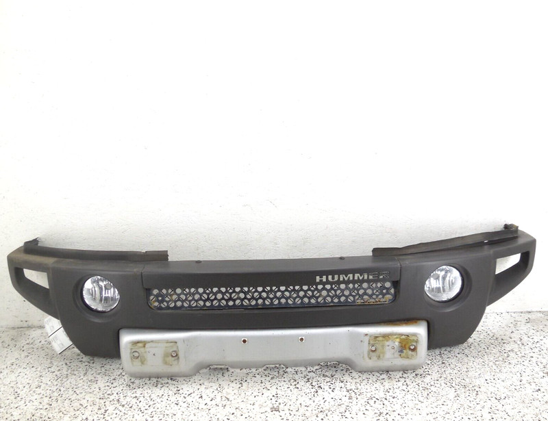 2006 07 08 09 2010 Hummer H3 Front Bumper Cover W/ Fogs & Reinforcement OEM