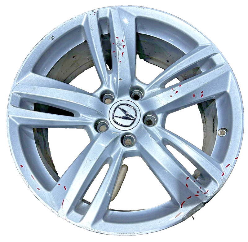 2013-2015 Acura RDX Wheel Alloy Rim 18" 18 x 7.5 Five Double Spoke OEM Silver