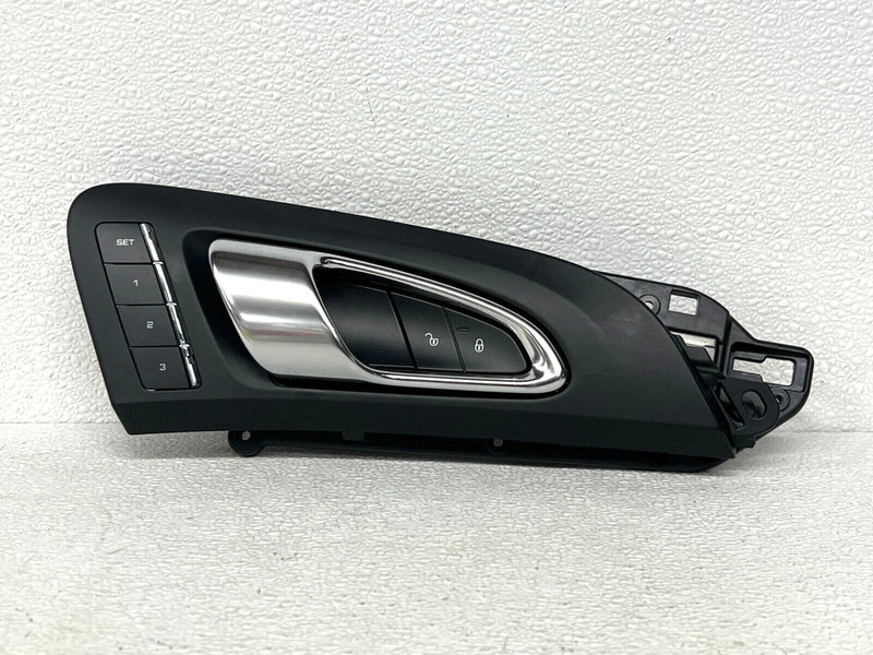 ⭐2011-2018 PORSCHE CAYENNE FRONT RIGHT PASS INTERIOR DOOR HANDLE OEM LOT2542