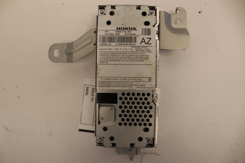 2014-2015 HONDA ACCORD SEDAN RADIO TUNER CONTROL MODULE UNIT OEM