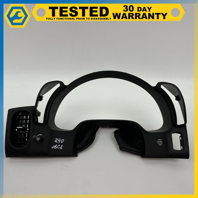05-13 Chevy Corvette C6 INSTRUMENT CLUSTER SPEEDOMETER TRIM BEZEL COVER OEM