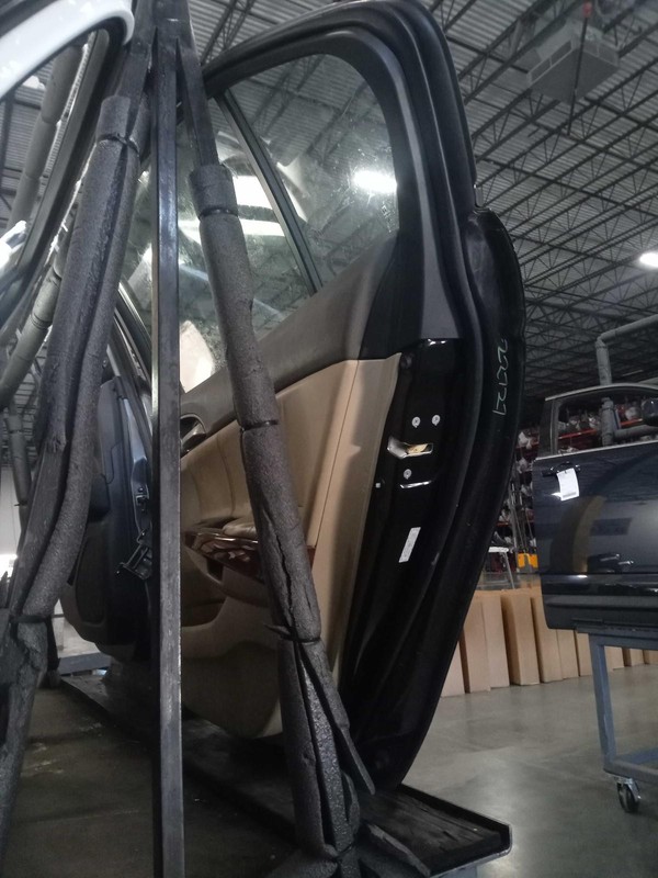 2008 Honda Accord Right Rear Door Black - Used, Light Scratches, 122K Miles