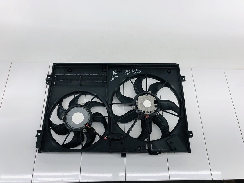 15-18 VOLKSWAGEN JETTA 1.4L L4 GAS ENGINE COOLING FAN BLADE & SHROUD OEM #66
