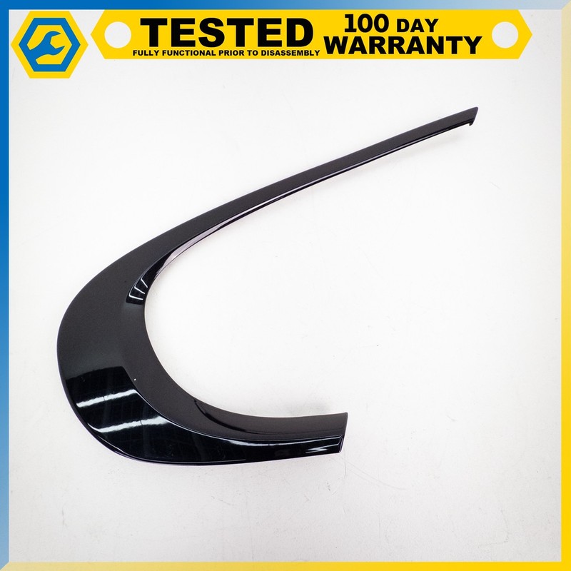 16-23 JAGUAR XF X260 REAR RIGHT QUARTER DOOR WINDOW MOLDING BLACK OEM