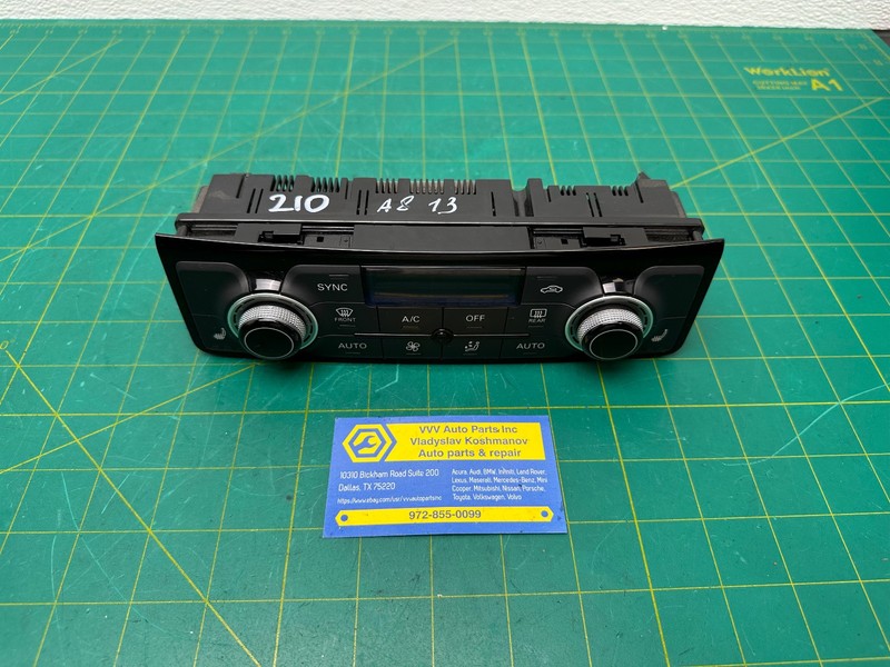 11-13 Audi S8 A8 Quattro HVAC HEATER AC CLIMATE CONTROL SWITCH PANEL OEM