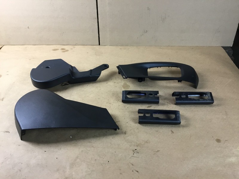 Jaguar XE S 2018 Front Right Seat Rail Frame Trim Cover Panel Set 6 PCS 16-19 :M