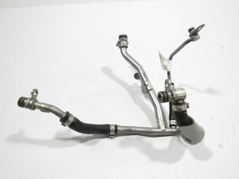Mercedes E63 S W213 2018 Left Turbocharger Cooling Pipe Line Hose Tube 18-20 ;:O