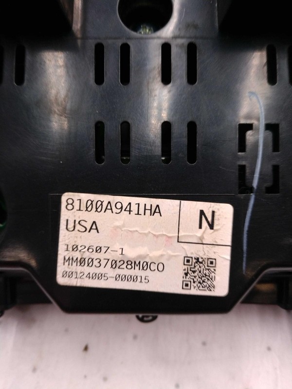 2008 Mitsubishi Eclipse Speedometer Gauge Orange OEM 2.4L 105K Miles