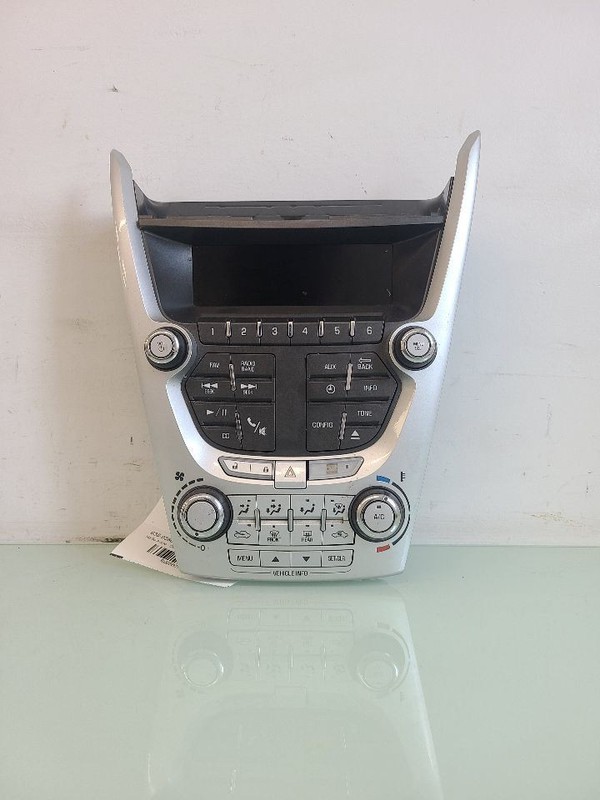 Audio Equipment Radio Control Panel AC Opt C67 Fits 12-15 EQUINOX 580179