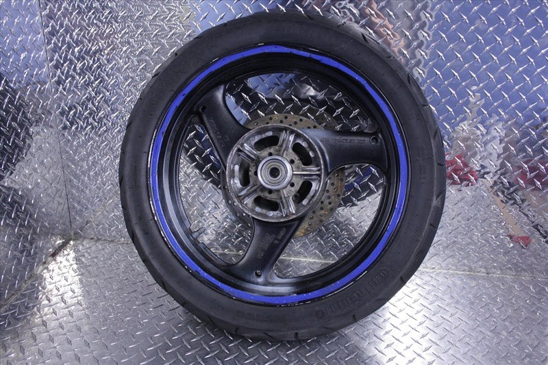 04 SUZUKI GS 500 FH REAR WHEEL RIM BRAKE ROTOR DISC GS500