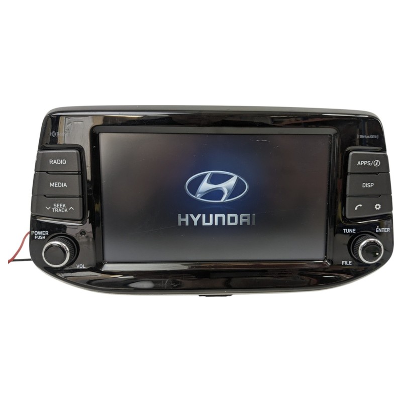 2018-2020 HYUNDAI ELANTRA RADIO RECEIVER DISPLAY SCREEN PANEL 96160-G3300 OEM